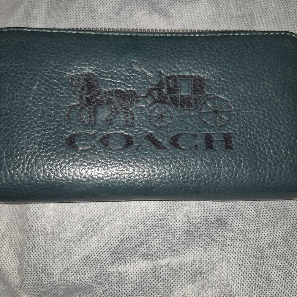 Coach Hunter Green  Horse and Carriage